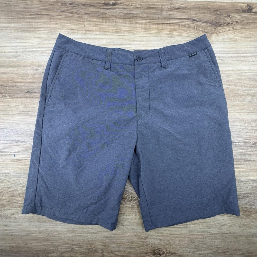 Travis Mathew Shorts Men 36 Gray Stretch Performance Lightweight Golfing Casual